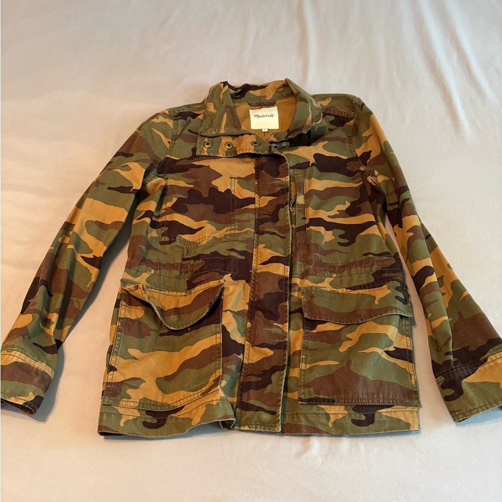 Madewell Dispatch Camo Jacket Medium